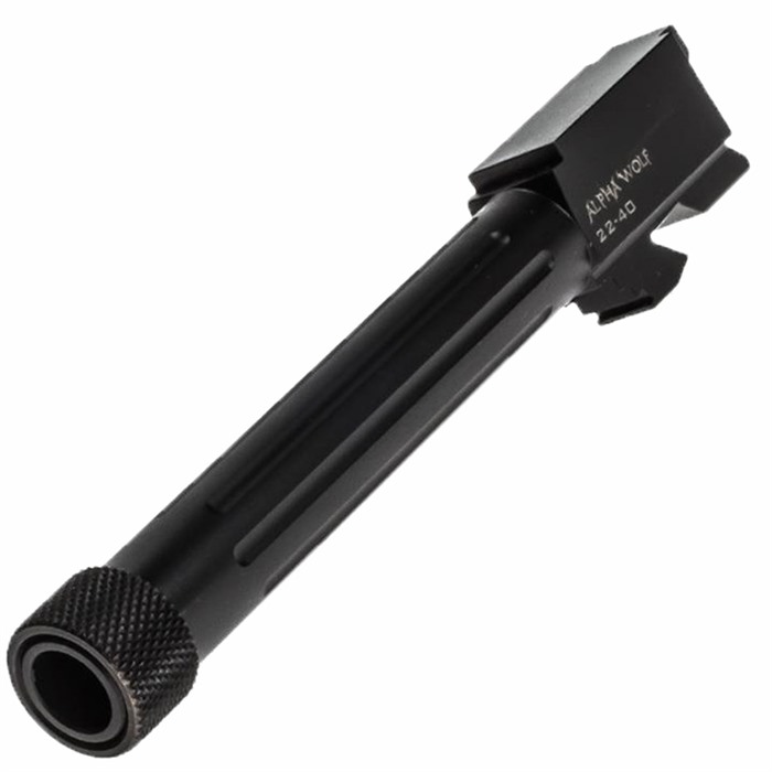 Lone Wolf AW-2240TH AlphaWolf Barrel 40 S&W Threaded 9/16x24 Black 5.03"