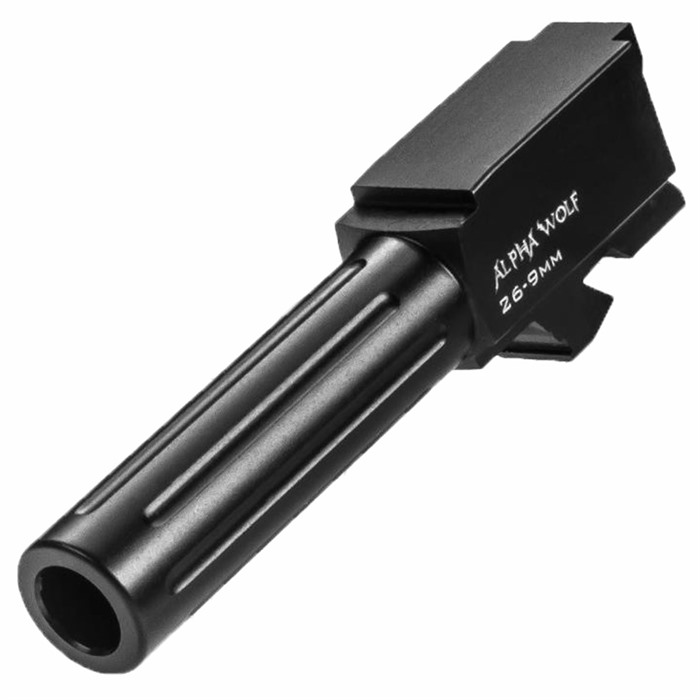 Lone Wolf AW-26N 9mm Luger Barrel 3.46" Stainless Matte Black