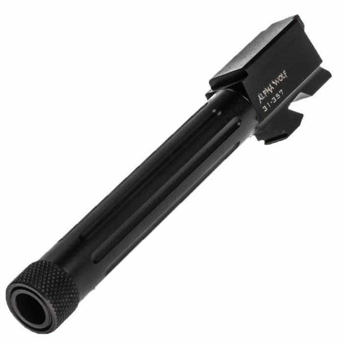 Lone Wolf AW-31357TH AlphaWolf Barrel .357 SIG Threaded 1/2x28 5.03" Black