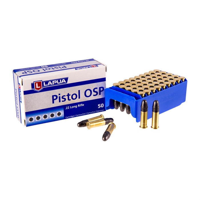 Lapua 22 LONG RIFLE 40GR LEAD ROUND NOSE 500/BRICK
