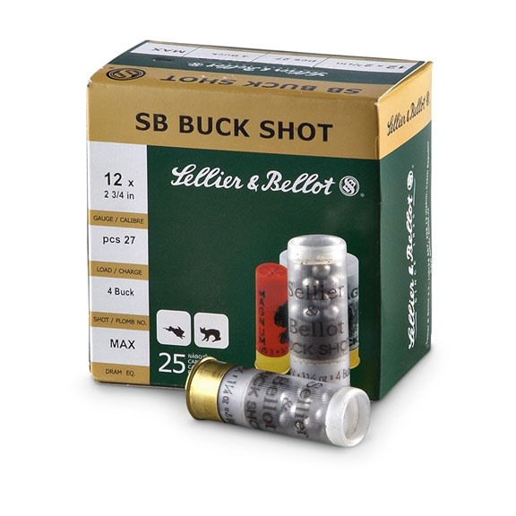 12 GAUGE 2-3/4'' 1-1/4OZ #00 AMMO