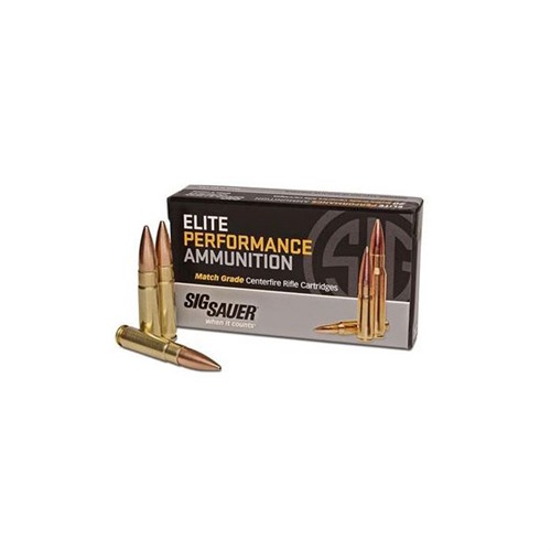 SIG SAUER, INC. ELITE MATCH GRADE 300 BLACKOUT 125GR MATCHKING OTM 500/CASE