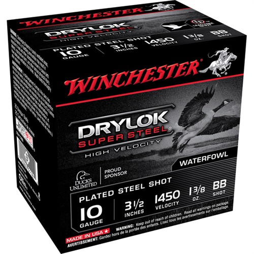 Winchester Ammo SSH10BB DryLock Super 10 3.50" 1 3/8 oz BB Shot 25 Per Box/ 10 Cs