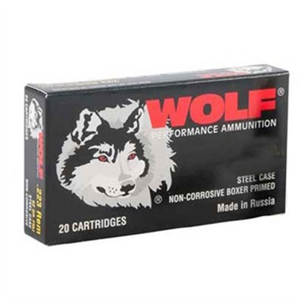 Wolf 5.45x39mm 60gr Full Metal Jacket Ammo 30/Box