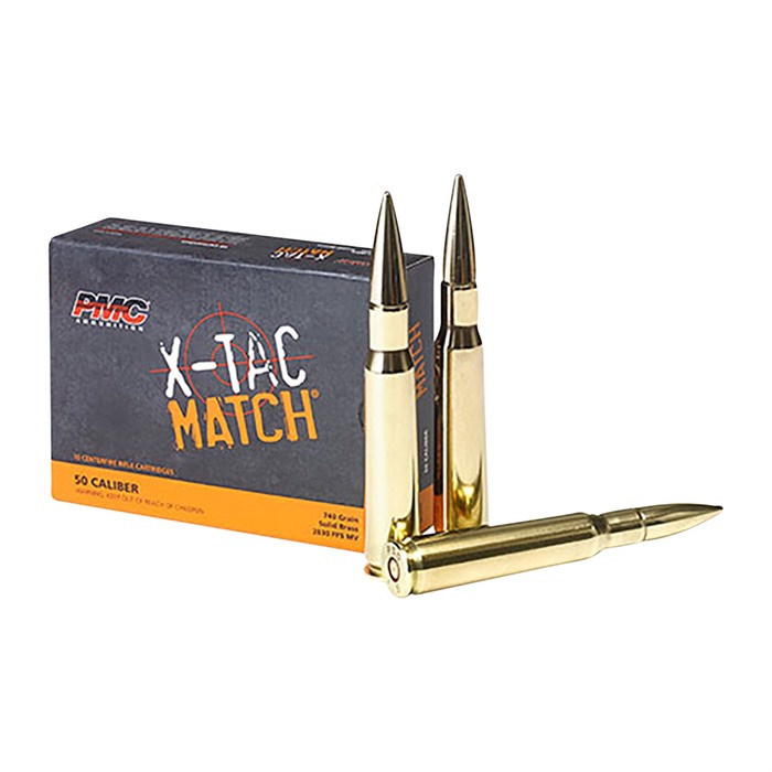 X-TAC MATCH 50 BMG RIFLE AMMO