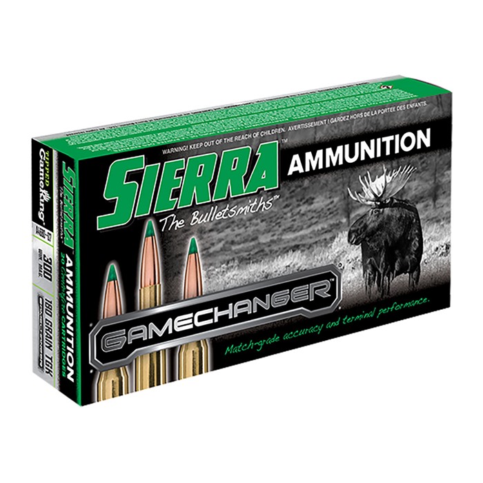 Sierra A468007 GameChanger 300 Win Mag 180 Grain Tipped GameKing 20 Rds