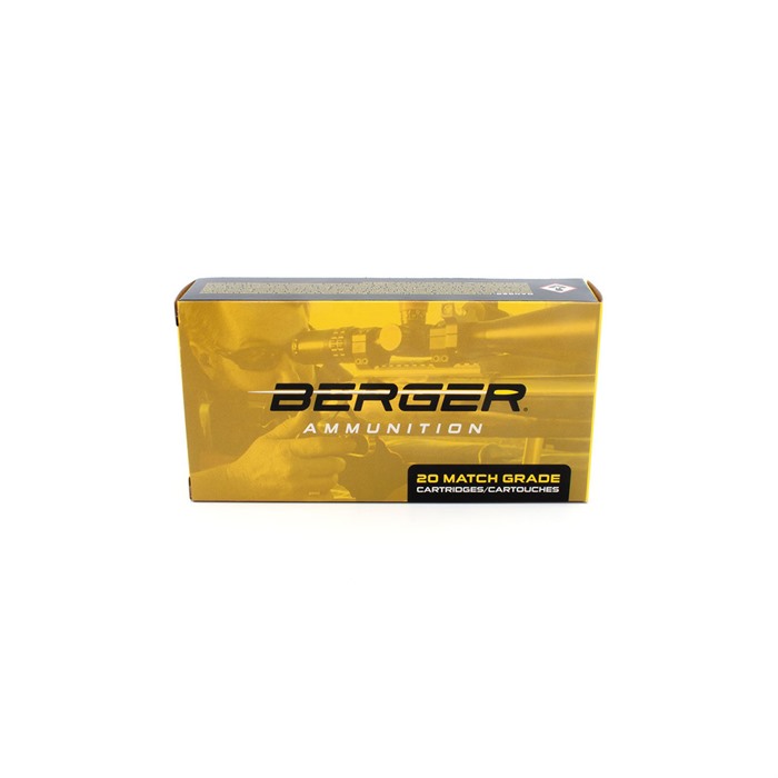Berger 31091 6.5 Creedmoor 153.5gr Long Range Hybrid Target Ammo 20/Box