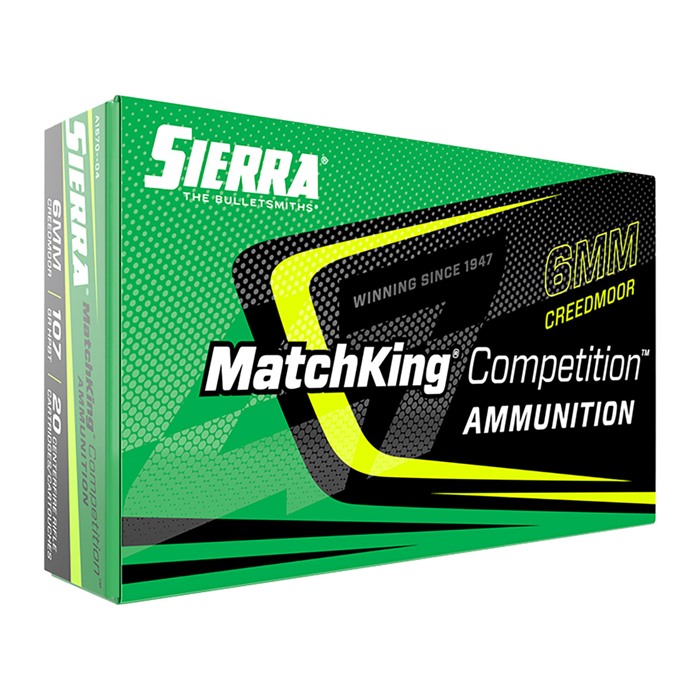 Sierra Bullets A9377-09 223 Remington 77gr MatchKing Competition Ammo 20/Box