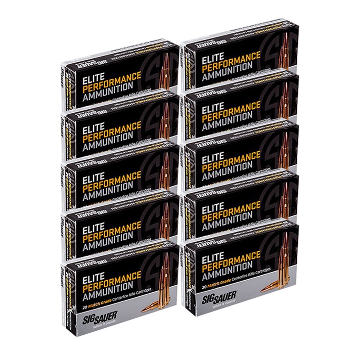 SIG SAUER, INC. MARKSMAN ELITE 308 WINCHESTER 168GR MATCH OTM 200/CASE