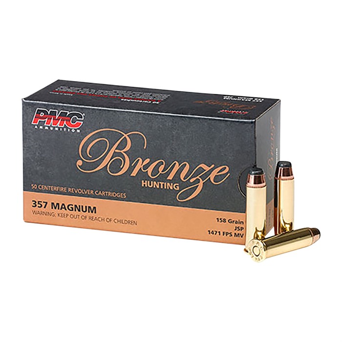 PMC AMMUNITION 357 MAGNUM 158GR JACKETED SOFT POINT 1000/CASE