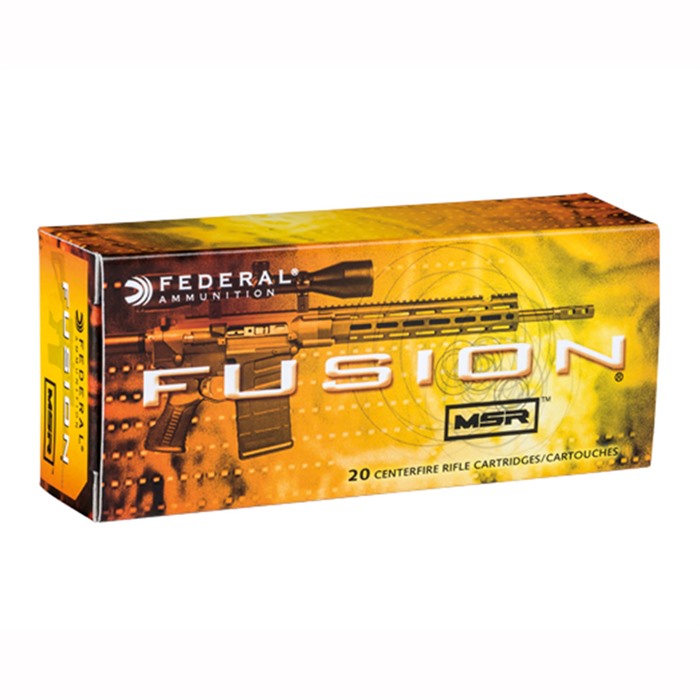 Federal F65GDLMSR1 6.5 Grendel 120gr Fusion MSR 20rd Rifle Ammo