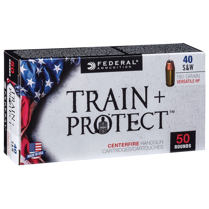 TRAIN + PROTECT 40 S&W AMMO