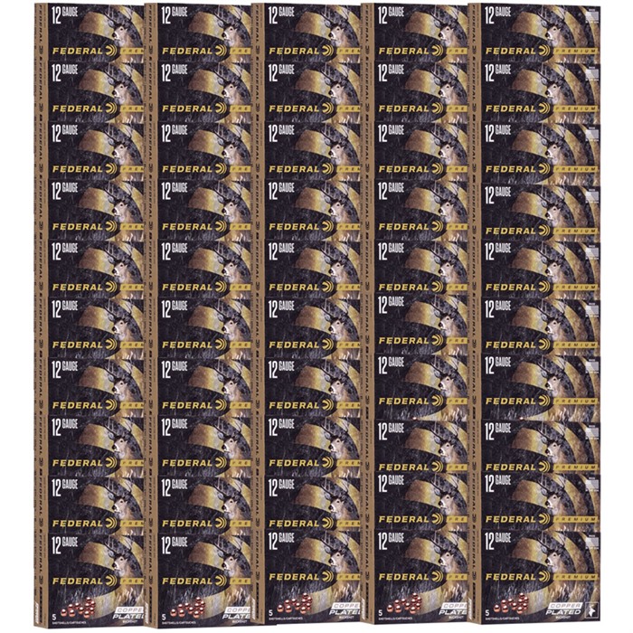 Federal PREMIUM 12 GAUGE 3" 10-PELLET #000 BUCKSHOT 250/CASE