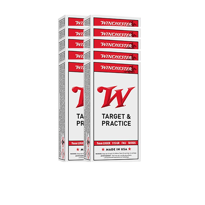 Winchester Ammo Q4172SC 9MM Luger 115gr FMJ 1000 Rounds