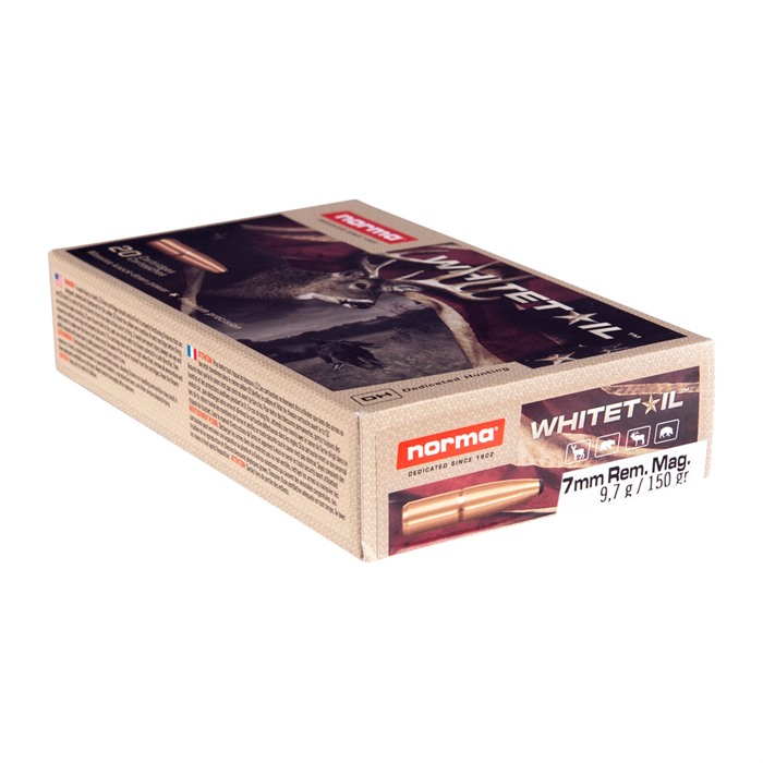 Norma 7MM REMINGTON MAGNUM 150GR PENETRATING SOFT POINT 20/BOX