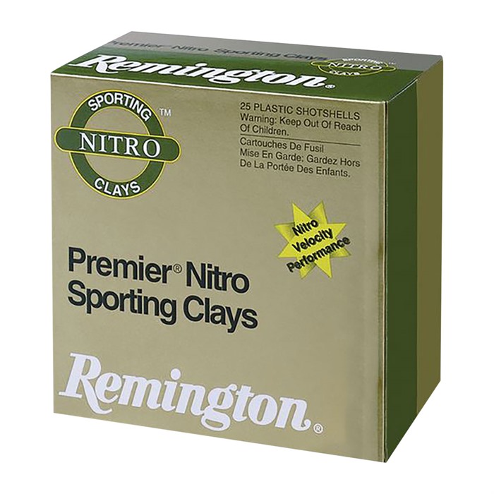 Remington Ammunition Premier STS Target Load 28 Gauge 2.75" 3/4 oz 7.5 Shot 25 Per Box/ 10 Cs - Remington - 28 GAUGE