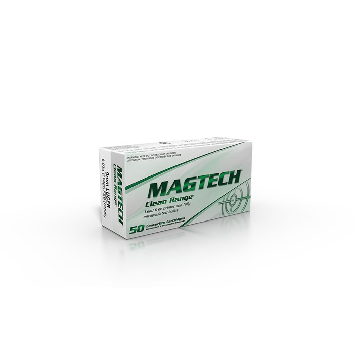 Magtech CR9B 9mm Luger 124gr Fully Encapsulated Bullet 20/Box