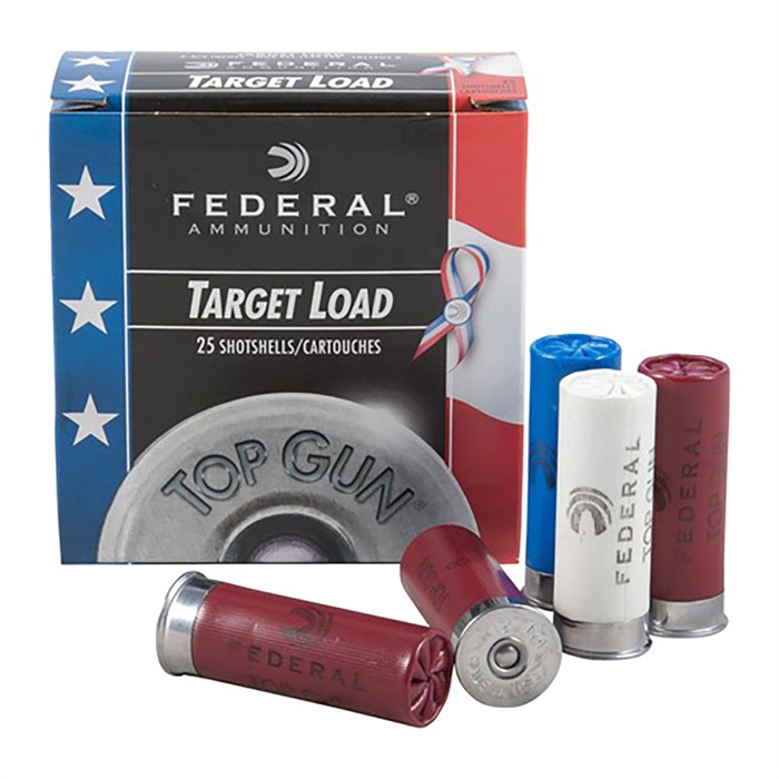FEDERAL TOP GUN 12 GAUGE 2-3/4" 1-1/8OZ #8 SHOT 1145 FPS 250/CASE