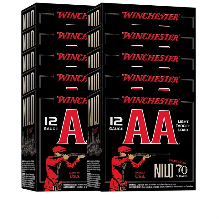 WINCHESTER AA LIGHT 12 GAUGE 2-3/4" 1-1/8 OZ #8 SHOT 250/CASE
