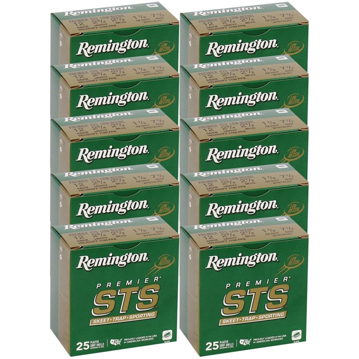 REMINGTON PREMIER STS TARGET 28 GAUGE 2-3/4" 3/4OZ #8 SHOT 250/CASE