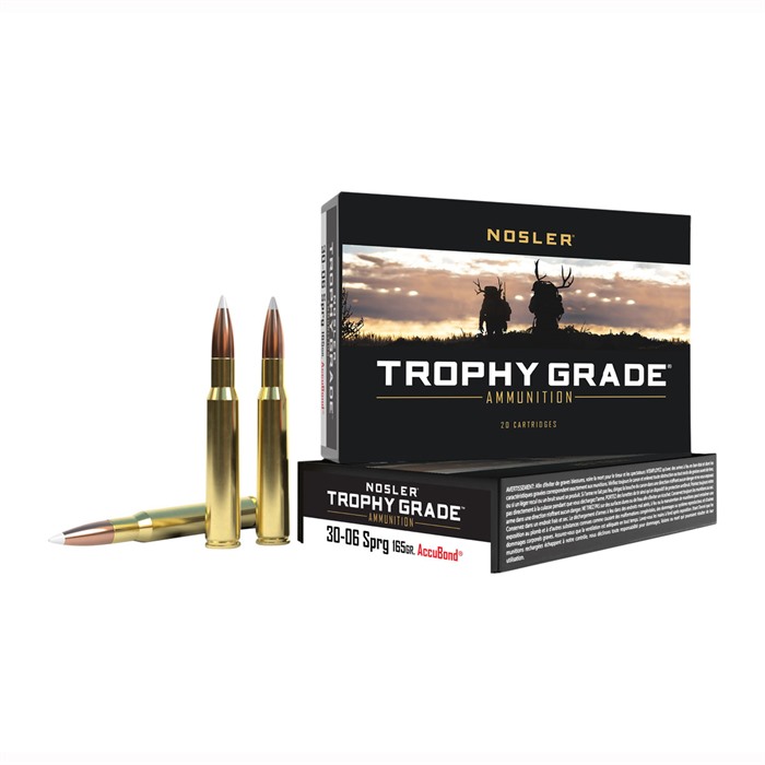 TROPHY GRADE AMMO 30-06 SPRINGFIELD 165GR ACCUBOND