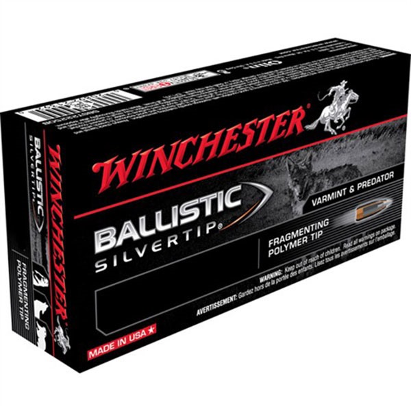 Winchester Ammo SBST3006A Ballistic Silvertip 30-06 Springfield 168 gr Polymer Tip 20 Per Box/ 10 Cs