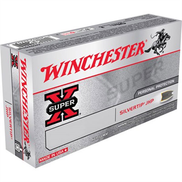 Winchester Super-X 32 ACP 60 gr. Silvertip HP Ammo