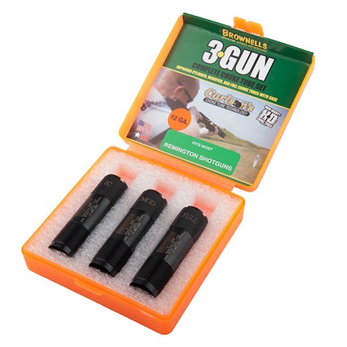 Brownells 99950 Remington 12GA 3-Gun Choke Tube Set
