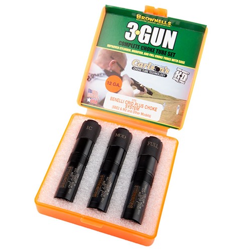 Brownells 99952 Benelli Crio/Crio Plus 12GA 3-Gun Choke Tube Set