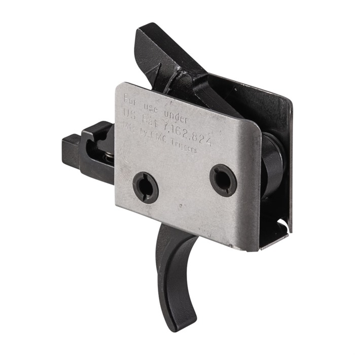 CMC Triggers 96502 AR-15 Two Stage Trigger Curved 2lb Set 3lb Release