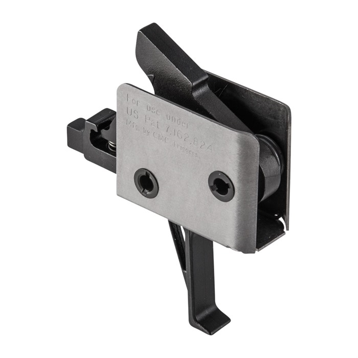 CMC Triggers 96504 AR-15 Two Stage Trigger Flat 2lb Set 3lb Release