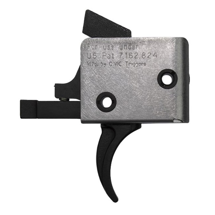 CMC Triggers 94505 AR-15 Single Stage Trigger Curved Large Pin 6 lb