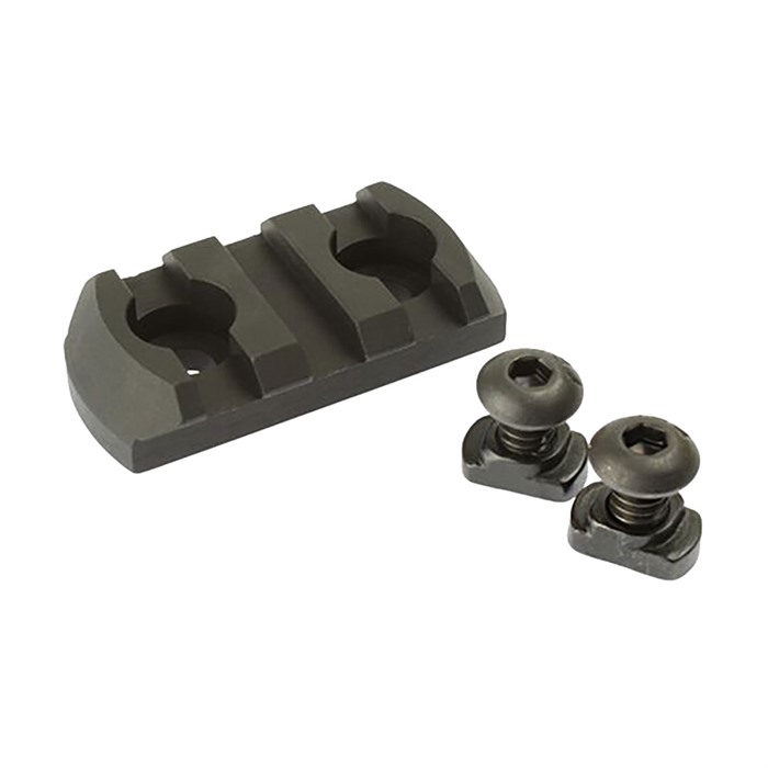 CMC Triggers 81721 M-Lok to Picatinny 3 Slot Rail Matte Black Aluminum