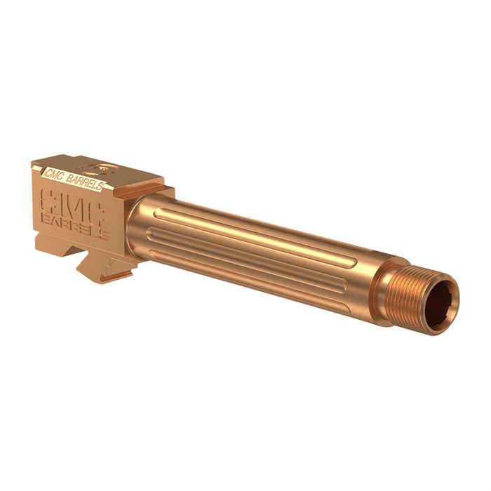 CMC Triggers 75523 Glock 19 Gen3-4 9mm Threaded Barrel Bronze DLC