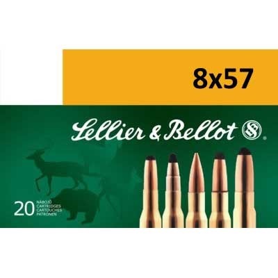 Sellier & Bellot SB857JSB 8x57JS 196 Gr SPCE 20/Box