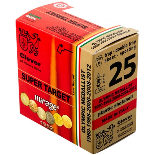 MIRAGE SUPER TARGET T1 28 GAUGE 2-3/4'' #9 SHOT SHOTGUN AMMO