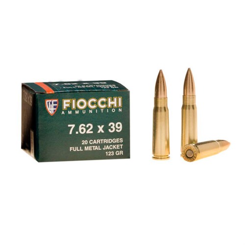 Fiocchi 762SOVA Training Dynamics 7.62X39 123gr FMJ Ammo