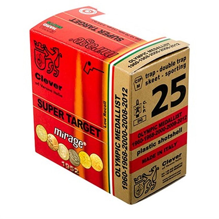 Clever CMST12SC75 12GA Sporting Ammo 1 1/8oz #7.5 250 Rounds