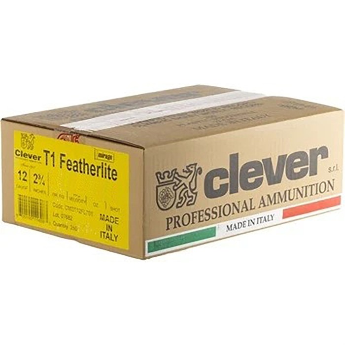 Clever CMST12FL7875 T1 Featherlite 12ga 7/8oz #7.5 250/Case