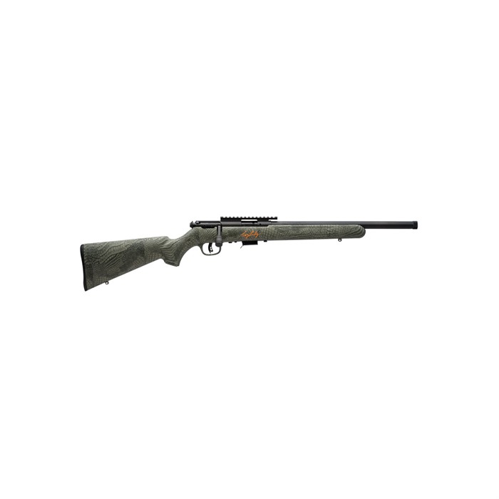 Savage Arms 93217 93 FV-SR Bolt Action 22 WMR Caliber, 5+1 Capacity, 16.50" Threaded Barrel, Matte Blued Metal Finish, Gator Camo Synthetic Stock & AccuTrigger Right Hand