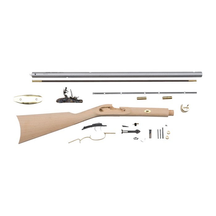 Traditions Frontier Rifle Kit 50 Cal Percussion Octagonal Barrel Select Hardwood Stock