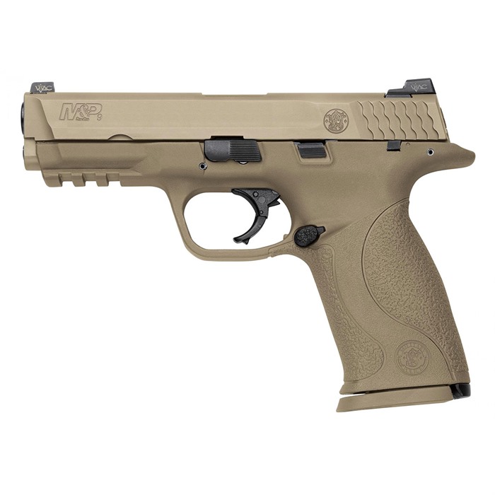 Smith & Wesson M&P9 Vtac 4 1/4" Bbl 17Rd FDE - Striker Fired - 9mm Parabellum