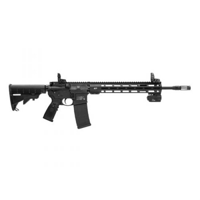 Smith & Wesson M&P15T Semi-Auto Rifle 16" Barrel 30+1-Round AJJ_223 Remington Black Flip Up Sights Polymer