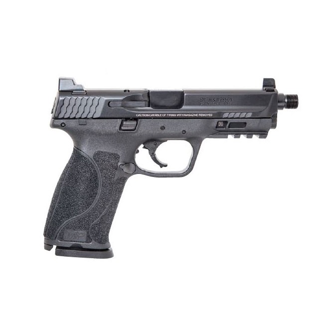 Smith & Wesson M&P9 M2.0 9mm Luger 4.60" Threaded Barrel 17+1 Black Polymer Frame