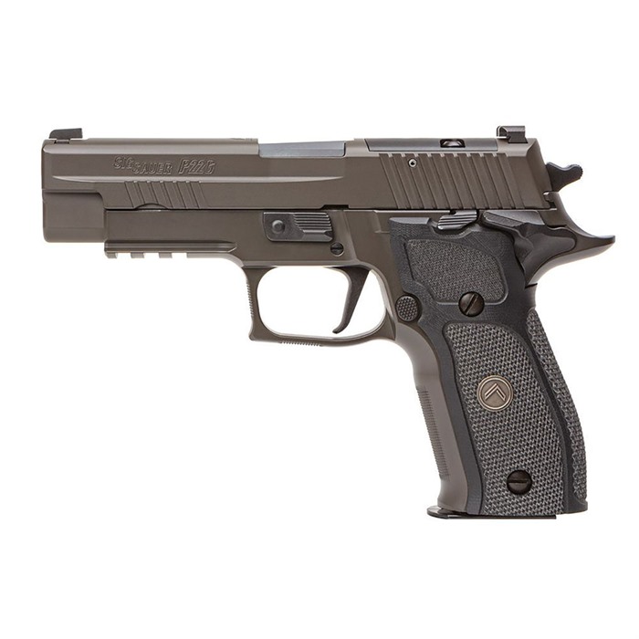 Sig Sauer P226 Full Size Legion SAO 9mm Luger 4.40" 10+1 Gray Cerakote Black G10