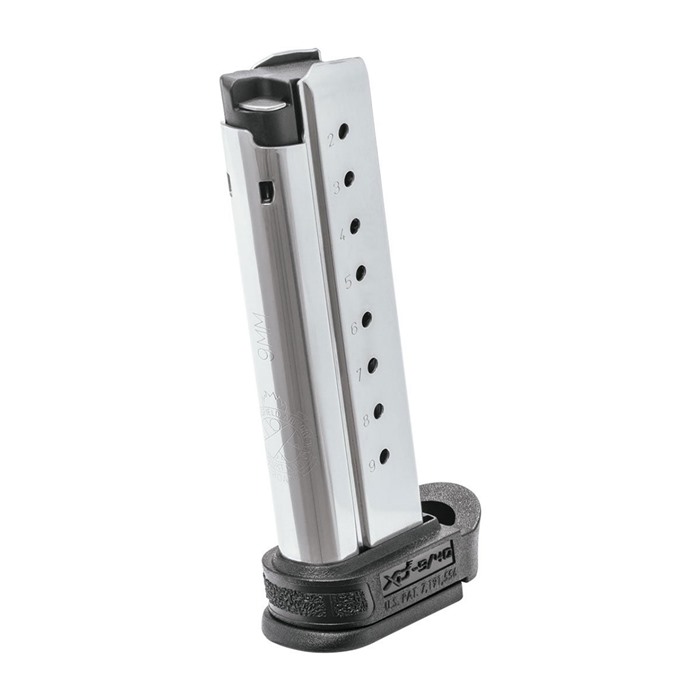 SPRINGFIELD ARMORY SPRINGFIELD 9MM 9RD XD-E MAG W/EXT SLEEVE-img-0