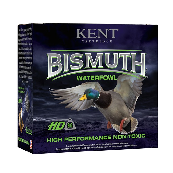 Kent Bismuth HP B1235W424 12ga 3.5" #4 Nontoxic 25 Rounds