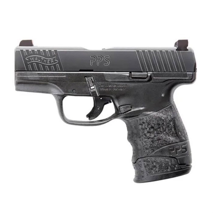 Walther Arms PPS M2 9mm 3.2" Barrel 6+7 Rd XS F8 Sights 2805961TNS