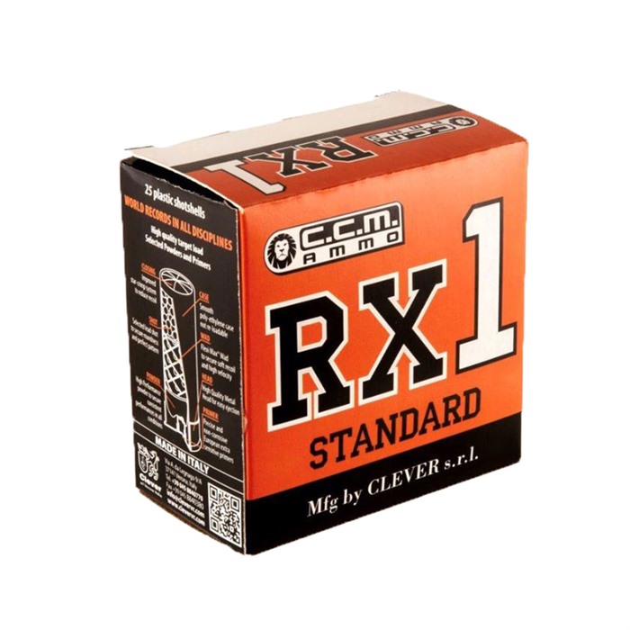 RX 1 STANDARD 12 GAUGE 2-3/4'' #7.5 SHOT SHOTGUN AMMO