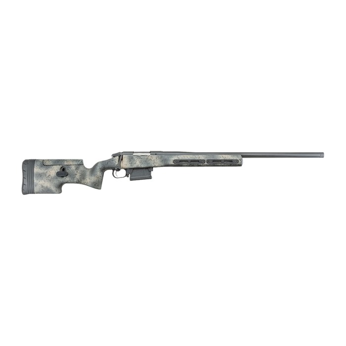 Bergara Rifles BPR22308F Premier Ridgeback 308 Win 5+1 20" Threaded Barrel, Graphite Black Cerakote, Woodland Camo Grayboe Stock